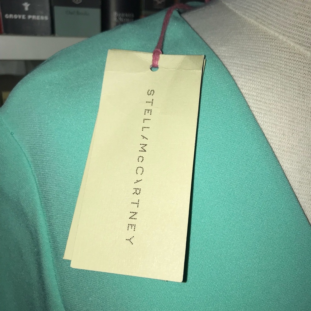 Stella McCartney Mint Green V-Neck Dress - Picture 6 of 16